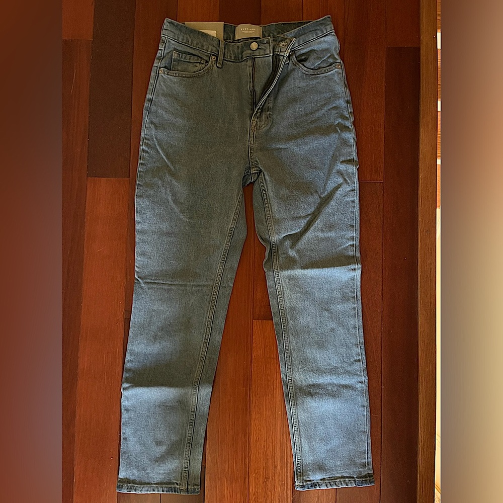 Everlane Original Cheeky Jean high waisted straight cut size 28